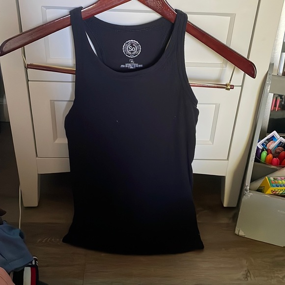 Kids simple black tank - Picture 1 of 1